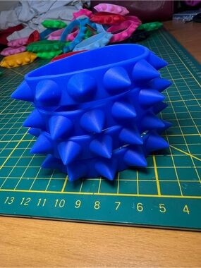 NovocentoNovantanove silicone spiked bracelets 2 pack